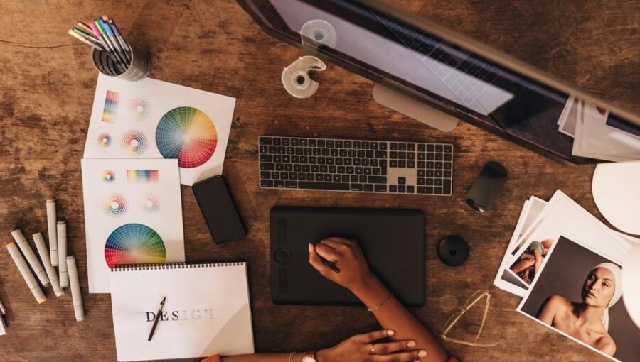 Graphic Design Typography and Vectors